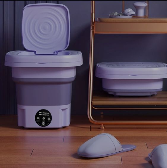 Mini Foldable Electric Washing Machine – Portable Laundry Solution