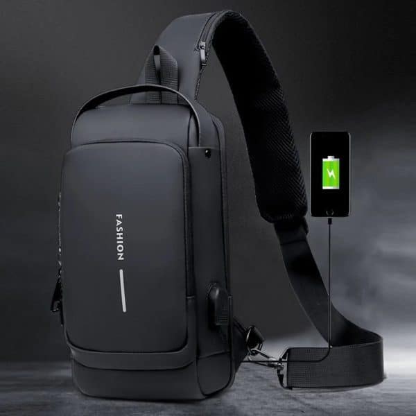 Men's Anti-Theft Sling Bag - Sport & Travel
