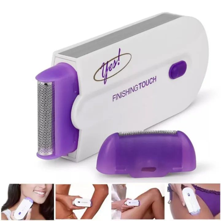 YES Finishing Touch 2-in-1 Rechargeable Hair Remover