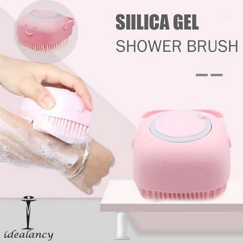 Silicon body cleaning brush