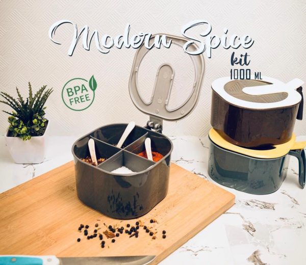 Modern Spice Kit 2 Boxes with Spoons