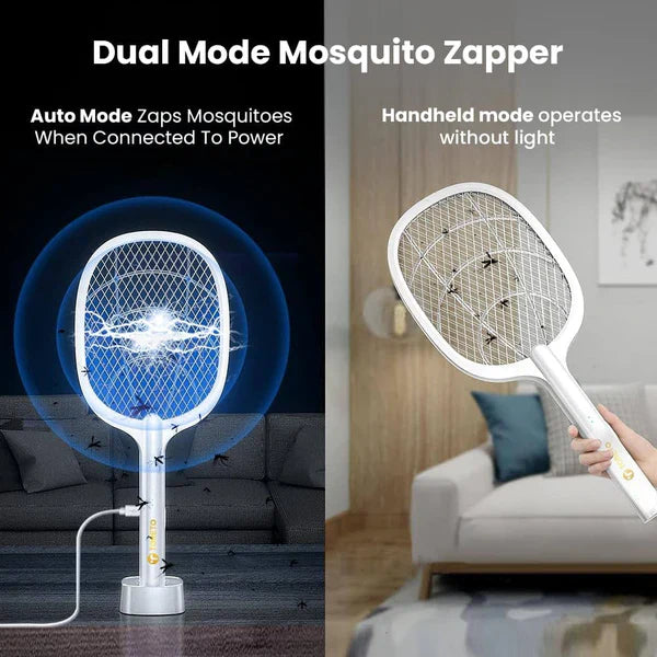 2-in-1 Rechargeable Insect Killer Racket & Lamp