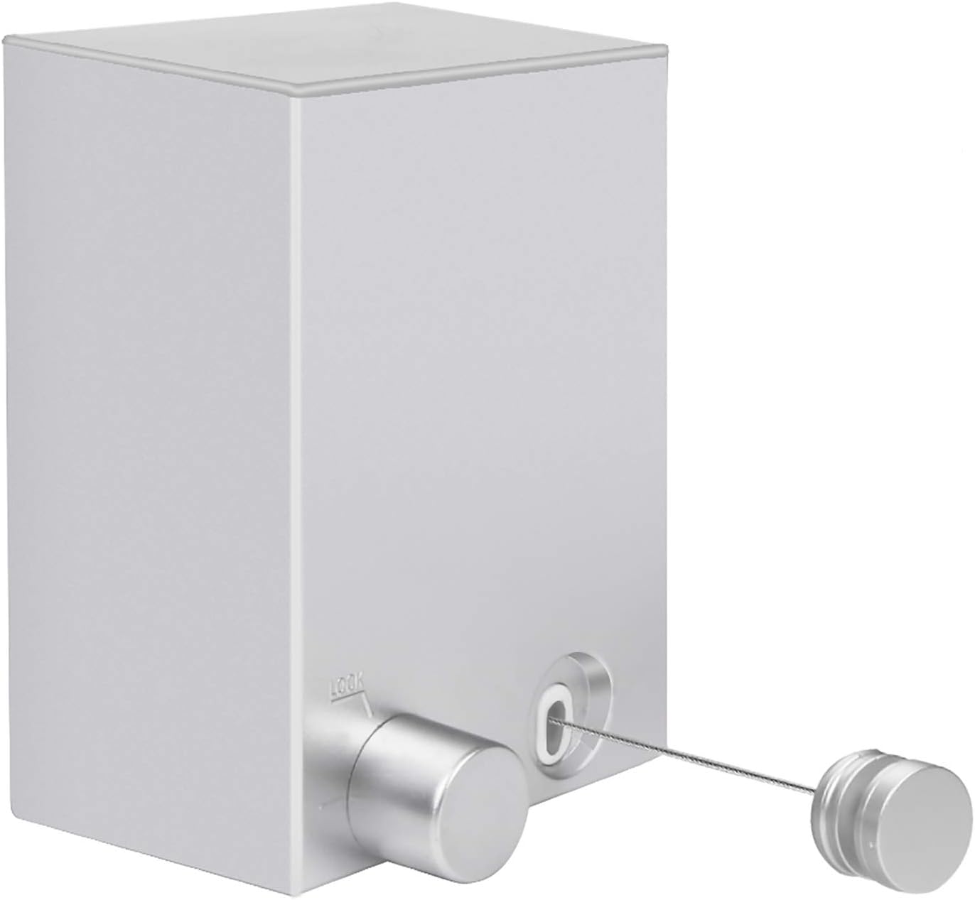 Retractable Clothesline 4m, Indoor Clothes Line for Hanging up & Drying Laundry