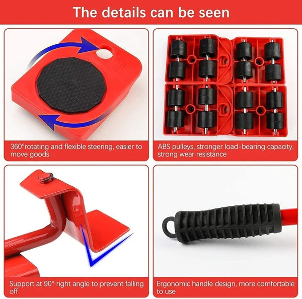 Furniture Lift Mover Tool Set -