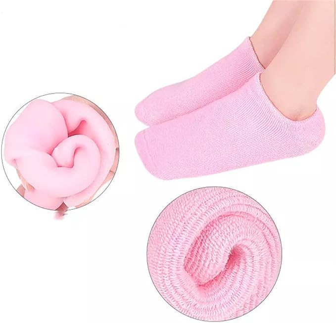 Silicone Moisturizer Spa Gel Socks