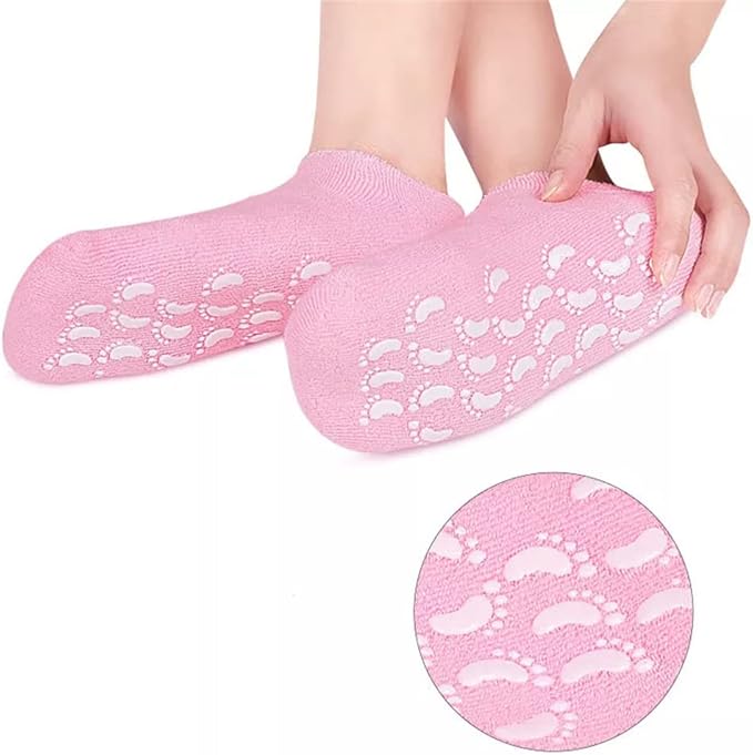 Silicone Moisturizer Spa Gel Socks