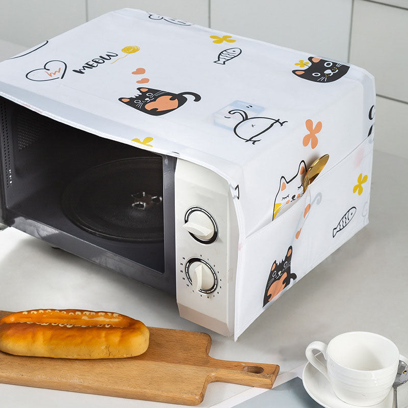 Buy 1 Get 1 Free Fridge Cover & Microwave Oven Dust Cover