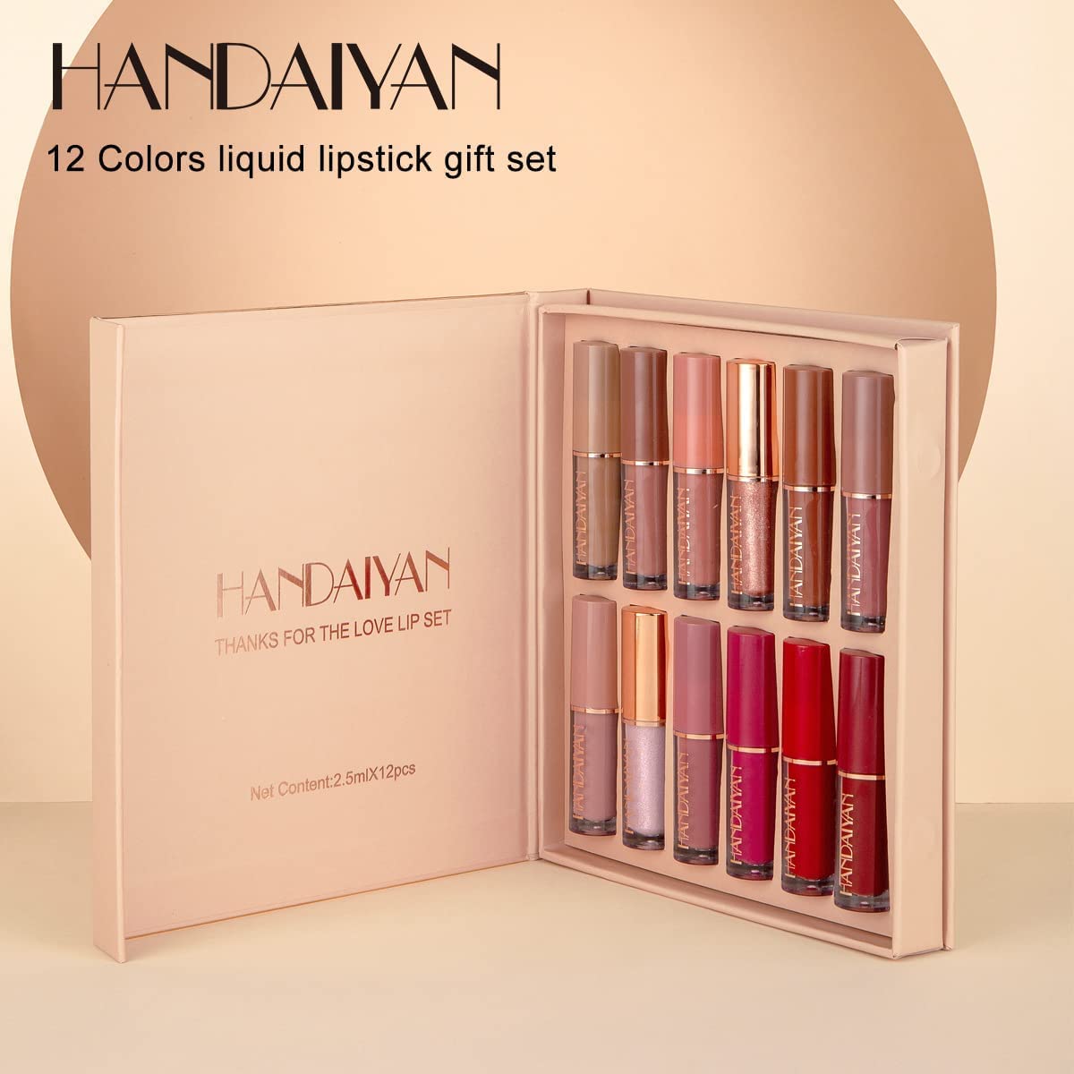 MOCALLURE- The Love Lip Set of 12 pcs