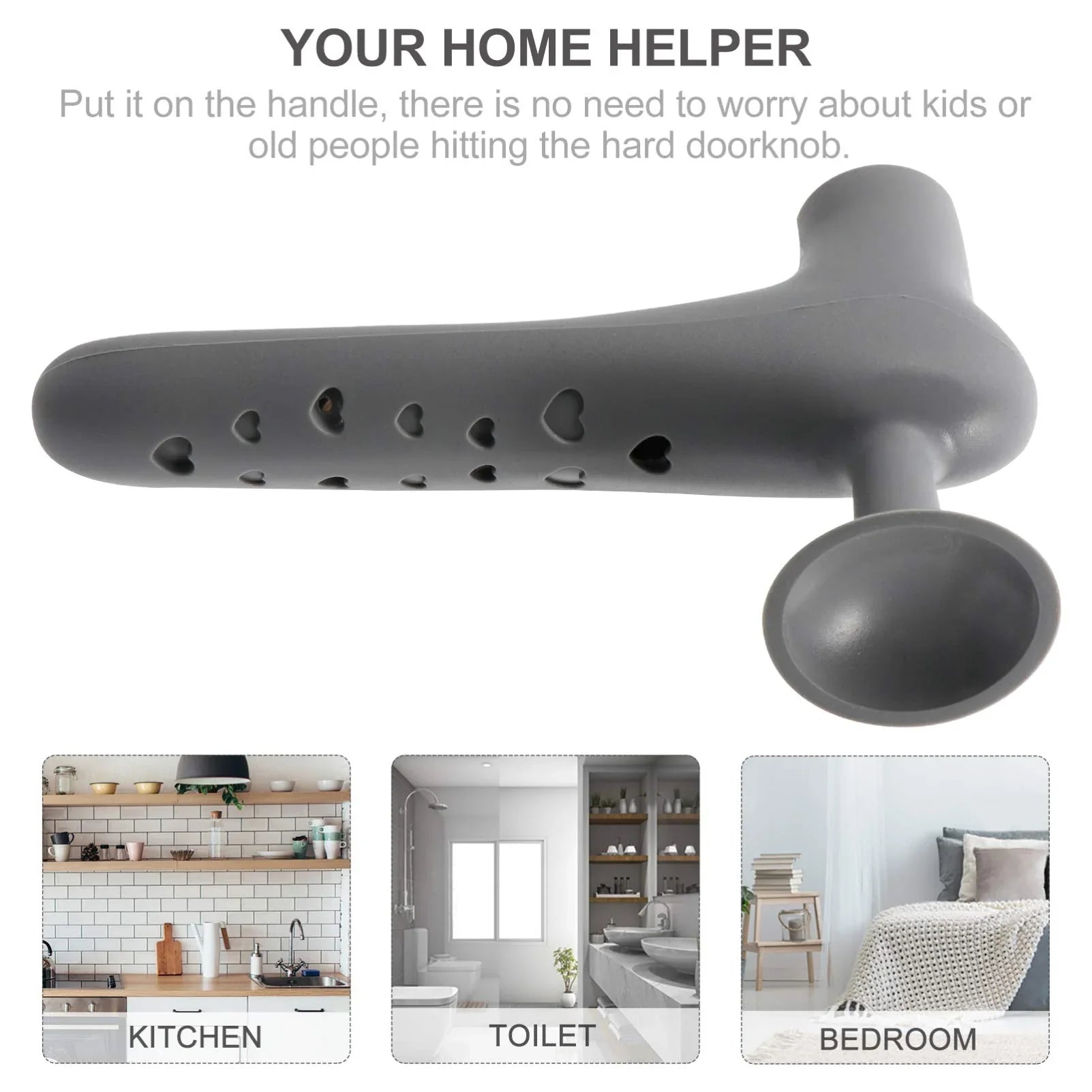 Anti-Noise Anti-Collision Silicone Door Handle Cover