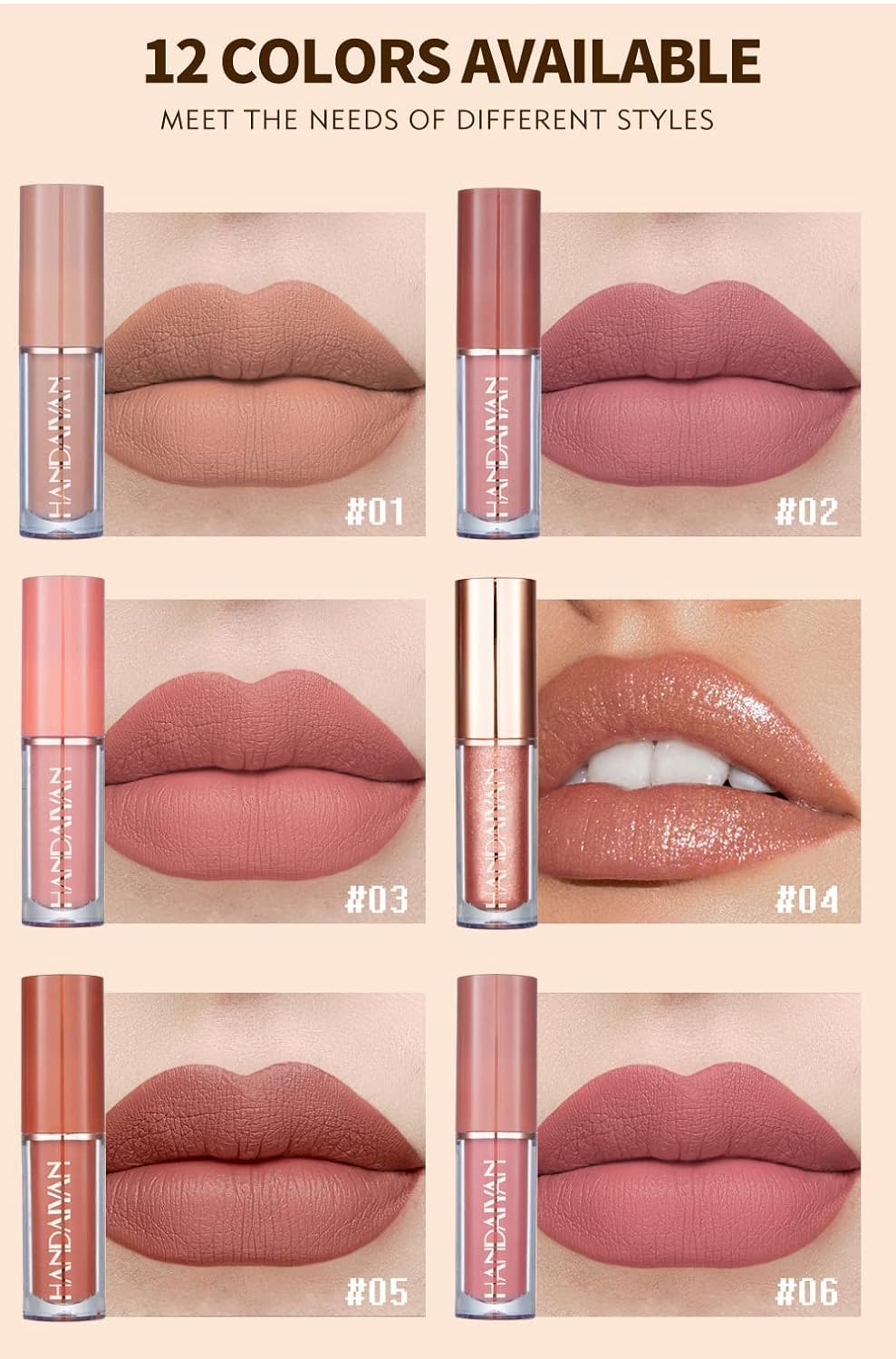 MOCALLURE- The Love Lip Set of 12 pcs