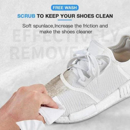 Instant Shoe Cleaning Wipes - 36 Wipes/Pack