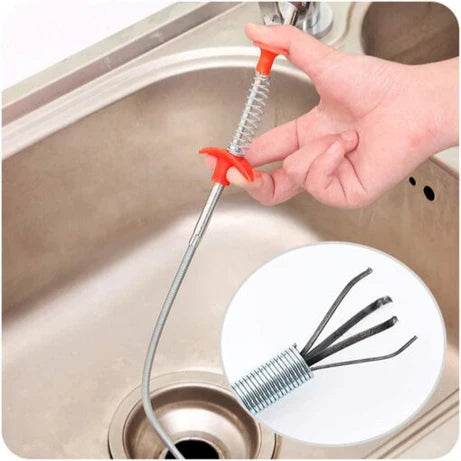 (Buy 1 Get 1 Free) Spring Pipe Dredging Remover Tools & Drain Cleaner Sticks