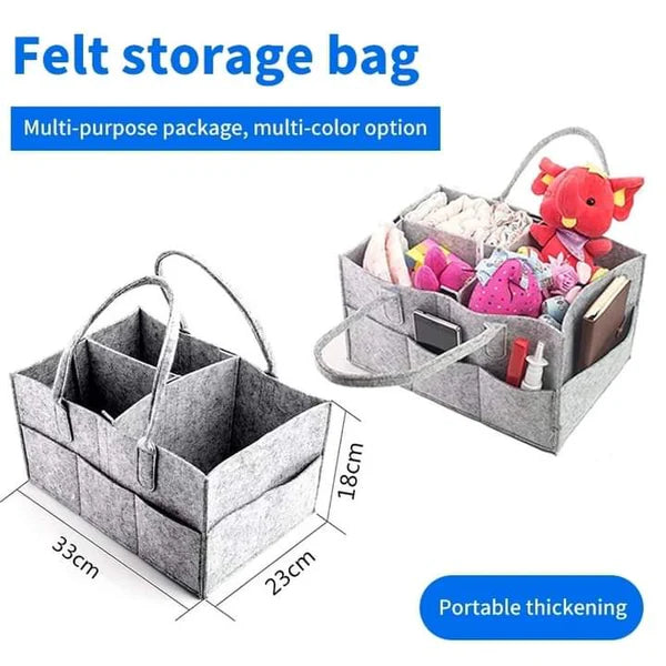 Baby Diaper Organizer Caddy Bag ( Pack of 2 )
