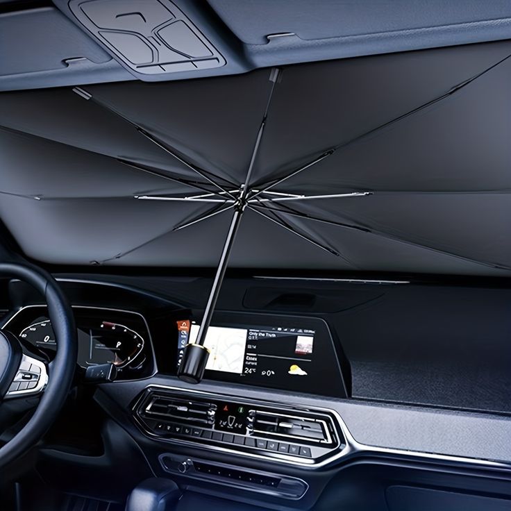 Foldable Car Windshield Sun Shade Umbrella