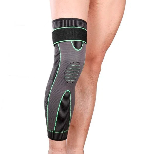 Leg Warmer Pad - Compression Knee Pad with Strap