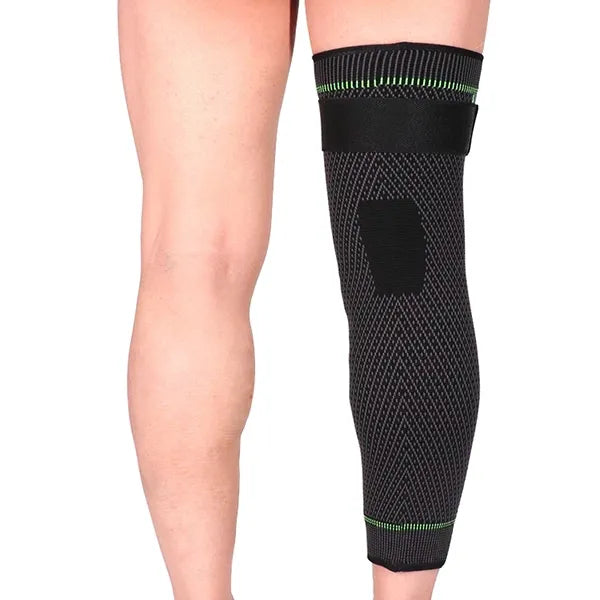 Leg Warmer Pad - Compression Knee Pad with Strap