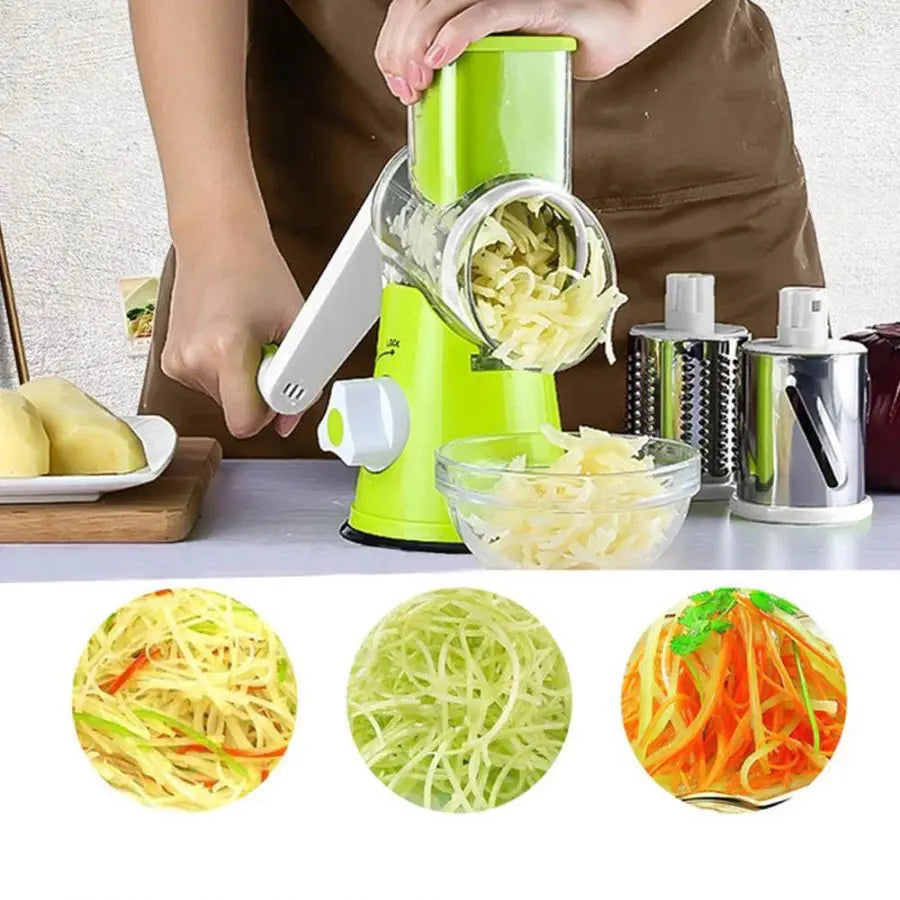Table Top Drum Grater Cutter Vegetable Drums with Box