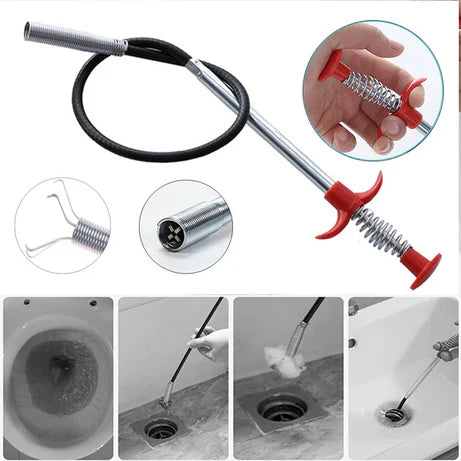 (Buy 1 Get 1 Free) Spring Pipe Dredging Remover Tools & Drain Cleaner Sticks