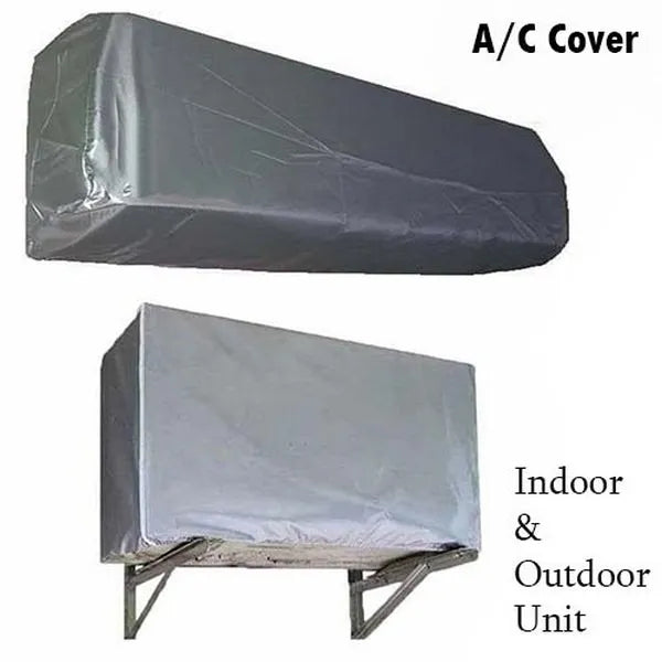 AC Cover 1.5 ton Waterproof and Dust Cover for Indoor & Outdoor (Pack of 2)