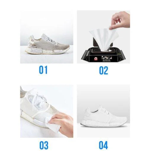Instant Shoe Cleaning Wipes - 36 Wipes/Pack