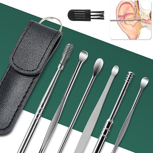 Ear Wax Removal Kit – 6 Pcs Ear Cleaning Tools