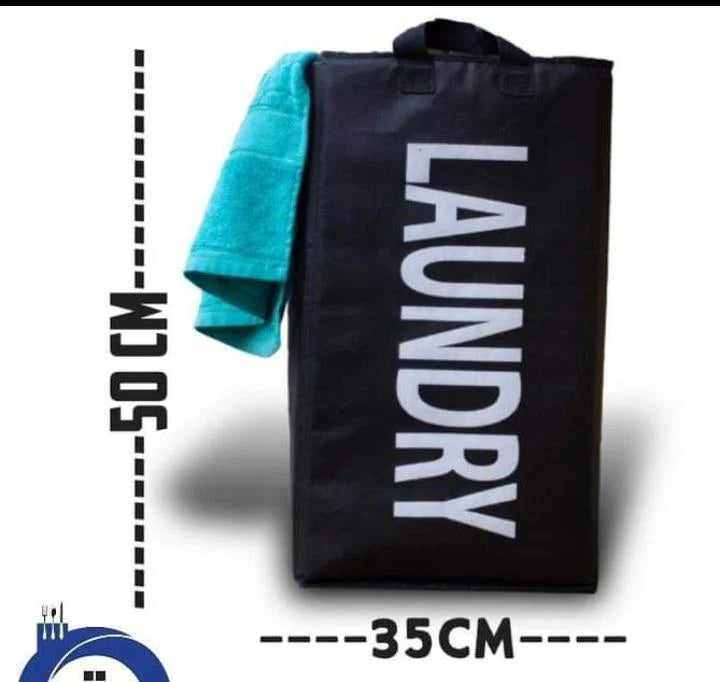Foldable Laundry Basket Bag (Pack of 3)