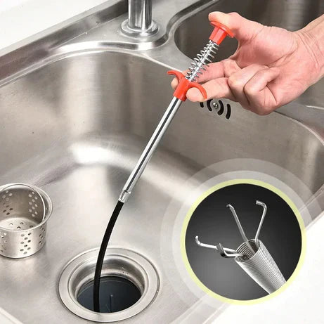 (Buy 1 Get 1 Free) Spring Pipe Dredging Remover Tools & Drain Cleaner Sticks