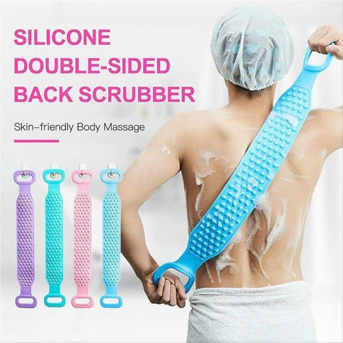 Silicone Body Bath Scrubber Pack of 2