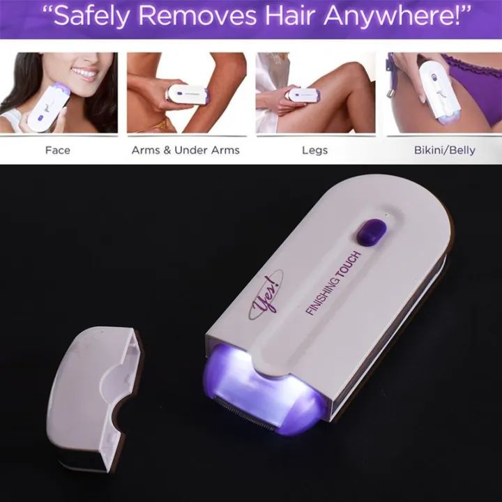 YES Finishing Touch 2-in-1 Rechargeable Hair Remover