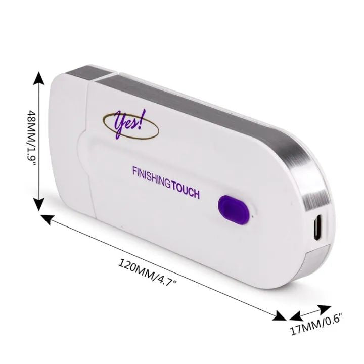 YES Finishing Touch 2-in-1 Rechargeable Hair Remover